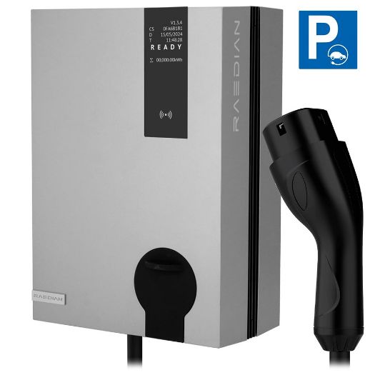 RD-NEX-22-C5-SILVER, Punjač za električna vozila, Moć 22kW / 32A / Tri