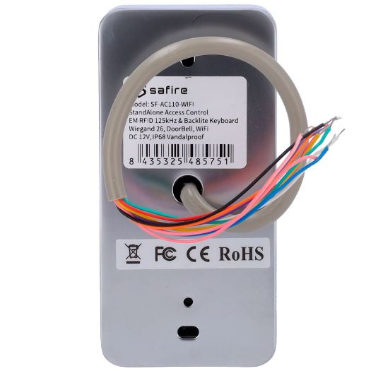 SF-AC110-WIFI, Samostalna kontrola pristupa, Pristup putem EM kartice, PIN i aplikacija