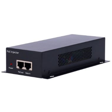 INJ-POE-10G-60W, Dvostruki PoE injektor, Unos RJ45 10/100/1000/10000 Mbps, Ukupna snaga 60 W