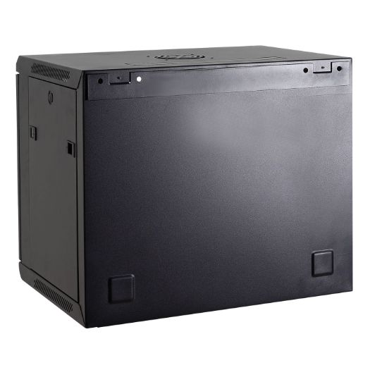 RACK-4U, Zidni ormarić za police, Do 4U rack od 19", Nosivost do 60 kg, S ventilacijom i prolazom za kabel