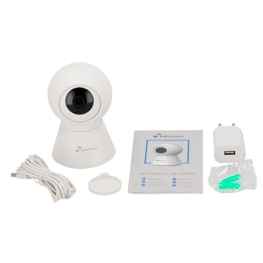 NVS-IPC-IS5, Nivian pametna kamera 2.5K 4MP, Wifi 2.4 GHz | Unutarnji, PT automatsko praćenje | IR 10 m