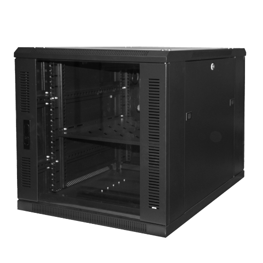 RACK-12UN-8D Rack floor cabinet   Up to 12U rack of 19"(600*800)   Up to 800 kg load 