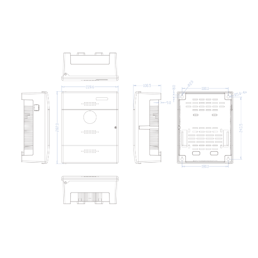 PD-60-UPS-P Power supply distribution box    1 input AC 100 240 V 50/60 Hz  