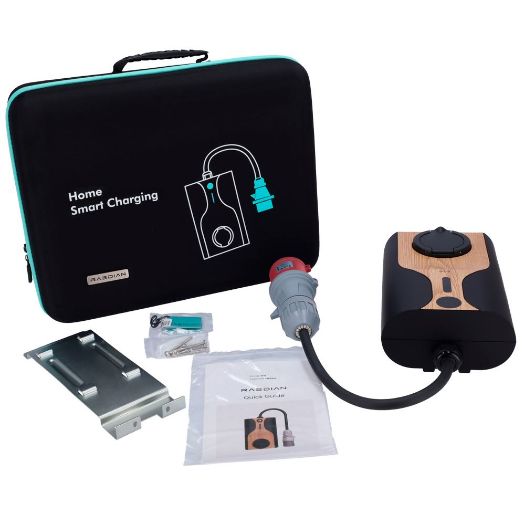 RD-NORA-22-C3-S, Prijenosni punjač za električna vozila, Moć 22kW / 32A / Tri