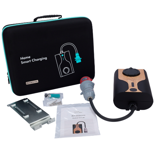 RD-NORA-22-C3-S Portable charger for electric vehicles   Power 22kW / 32A / Three