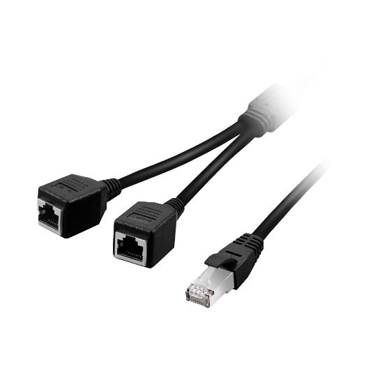 RJ45-SPLIT-DUAL, Razdjelnik RJ45, Nizak gubitak