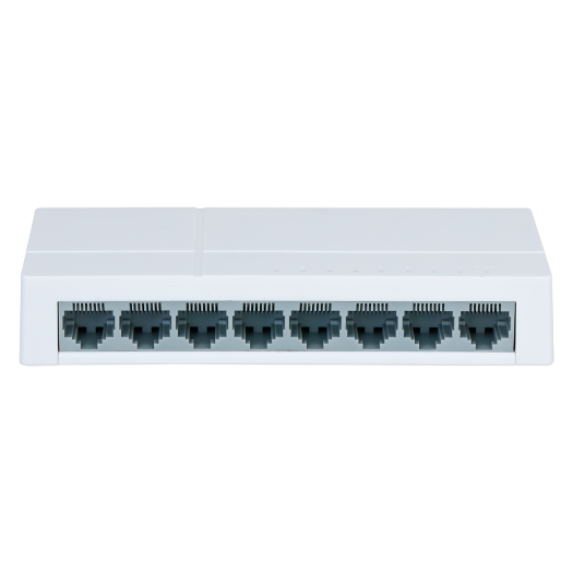PFS3008-8ET-L Branded Fast Ethernet Switch   8 ports RJ45   Speed 10/100Mbps 
