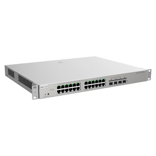 RG-NBS5100-24GT4SFP-P, Reyee preklopnik PoE oblak oblak sloj 3, 24 PoE portova RJ45 Gigabit + 4 Gigabit SFP