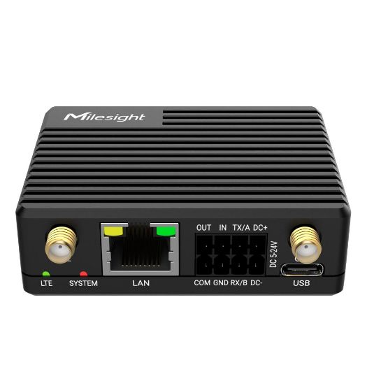MS-UR41-L08EU, Milesight, Industrijski usmjerivač 4G, 1 Ethernet portovi RJ45 10/100