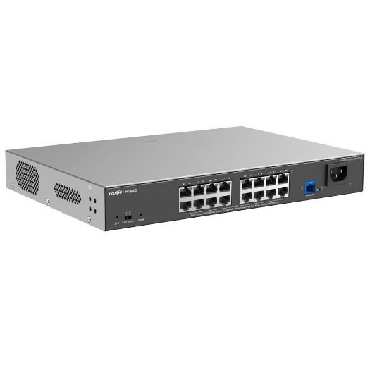 RG-NBF2100S-16GT1SC-P, Reyee E., Lighten Switch PoE Cloud Layer 2, 16 gigabitnih RJ45 portova 802.3af/at
