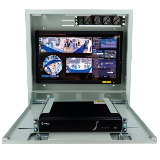 RACK-WALL Safety box   Designed for wall installation   Vertical format 