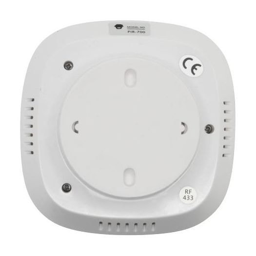 PIR-700, PIR detektor za strop, Bežični, Unutarnja antena, LED indikator slabe baterije
