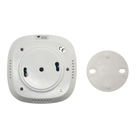 PIR-700, PIR detektor za strop, Bežični, Unutarnja antena, LED indikator slabe baterije