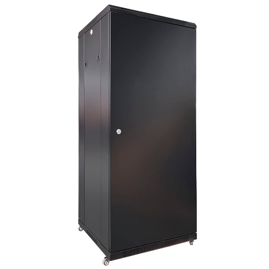 RACK-27UFN Rack floor cabinet   Up to 27U rack of 19"(600*600)   Up to 800 kg load 