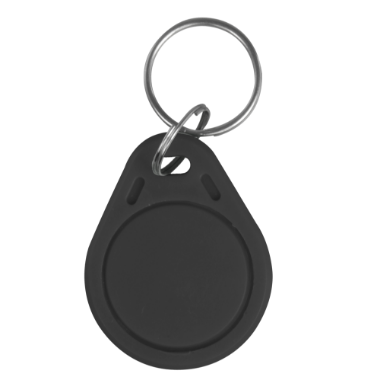 RFID-TAG-BLACK Numbered proximity TAG key ring   Identification by radio