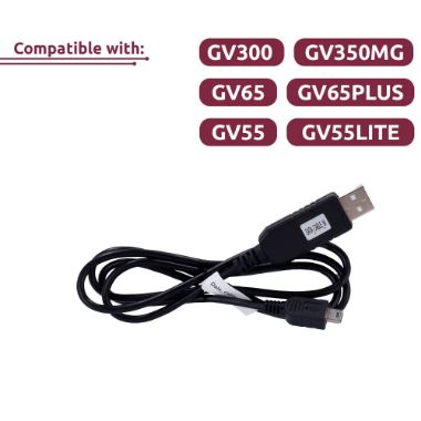 QL-DATA-CABLE-M, USB na UART podatkovni kabel, Kompatibilno s GV300/GV350MG/GV65/GV65PLUS/GV55/GV55LITE