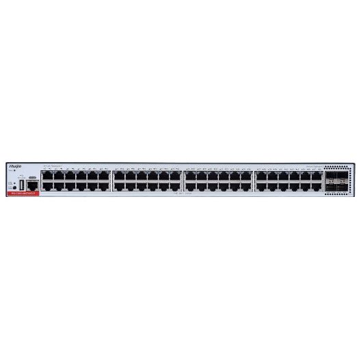 RG-CS83-48GT4XS-P, Ruijie Switch Upravljani Cloud L3, 48 PoE RJ45 + 4 SFP+ portova