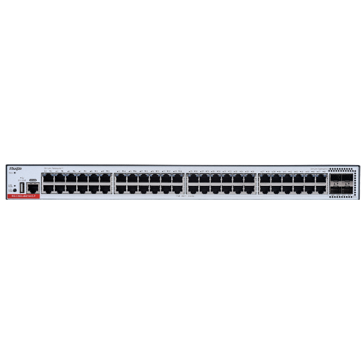 RG-CS83-48GT4XS-P Ruijie Switch Cloud Manageable L3   48 PoE RJ45 + 4 SFP+ ports 