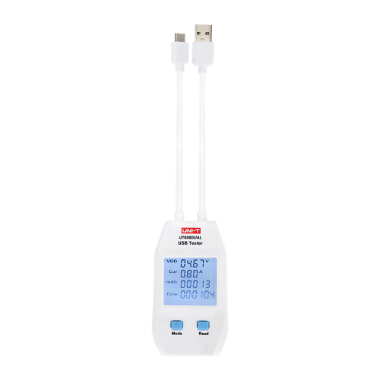 UT658DUAL UNI T Dual Current and Voltage Meter   Simple USB Type A and Type C connection 