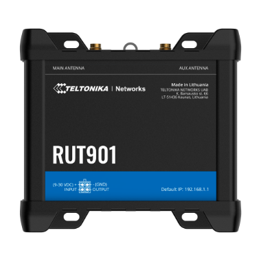 TK-RUT901 Teltonika Router 4G Industrial   4 Ethernet ports RJ45 Fast Ethernet 