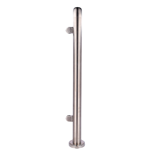 TS-HANDRAIL-SINGLE Post for enclosure   Lateral position   For enclosure glazing 