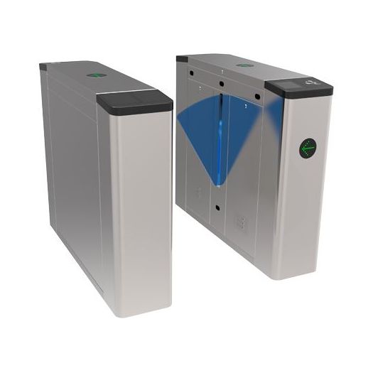 TS-FB701, Dvosmjerna pristupna okretna rampa, Uvlačivi akrilni barijerski okretni križ