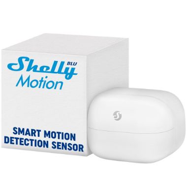 SH-BLU-MOTION, Shelly BLU Vrata/Prozor Bijela, WiFi 2.4 GHz / Bluetooth, Nije potrebno središte