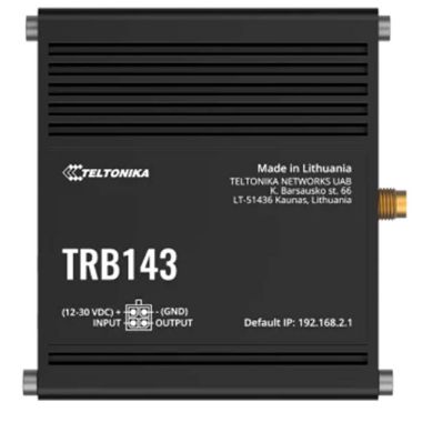 TK-TRB143, Teltonika Gateway 4G Industrijski, 4G Kat. 4 / 3G / 2G, Ethernet priključak RJ45 10/100/1000Mbps