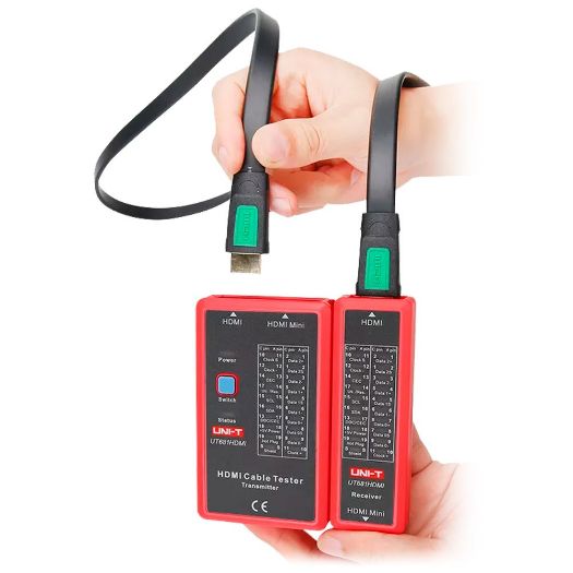 UT681HDMI, Kabelski tester, Provjera statusa HDMI/MINI, HDM kabeli, Evaluacija kratkog
