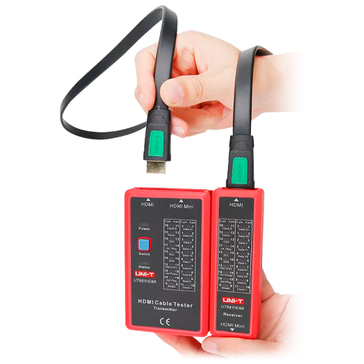 UT681HDMI Cable tester   Status check HDMI/MINI HDM cables   Evaluation of short