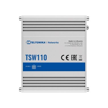 TK-TSW110, Teltonika industrijski neupravljani preklopnik, 5 Ethernet RJ45 gigabitnih portova
