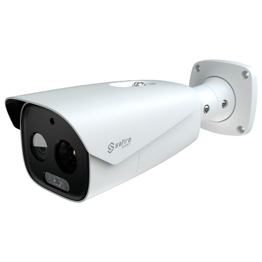 SF-IPTB640A-19D5, Safire pametna dvostruka IP termalna kamera, Termalni senzor 12 m 640x512 VOx | Leća 19 mm
