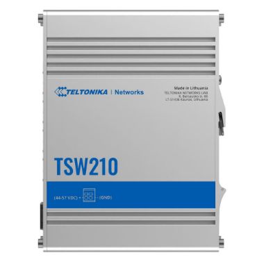 TK-TSW210, Teltonika industrijski neupravljani preklopnik, 8 Ethernet RJ45 Gigabit + 2 SFP Gigabit porta