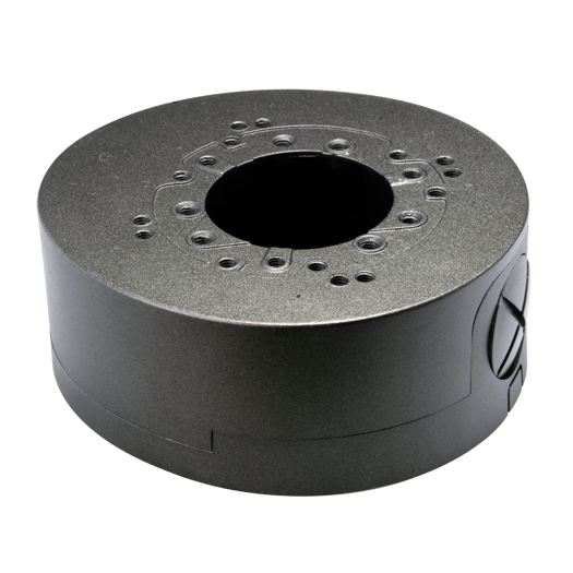 SP941-BOX Junction box   For dome cameras   Valid for exterior use   Wall or ceiling installation 