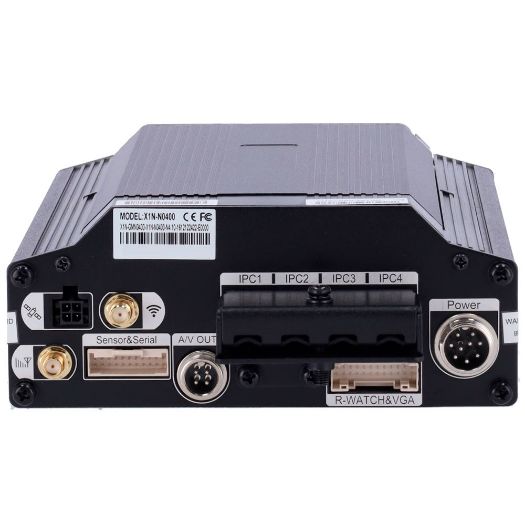 ST-X1N-N0400-GPS4GW, Strimax, NVR snimač za vozilo, 4-kanalni IP / Kompresija H.265/H.264