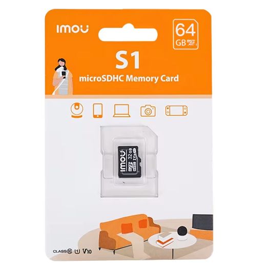 ST2-64-S1-IMOU, Imou microSD kartica, Kapacitet 64 GB, Razred 10 | Brzina R/W: 95/38 MB/s