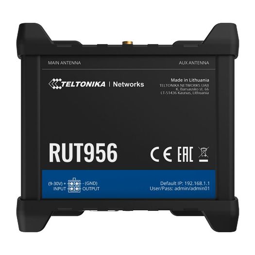 TK-RUT956, Teltonika usmjerivač 4G Industrijski, 4 Ethernet porta RJ45 Fast Ethernet