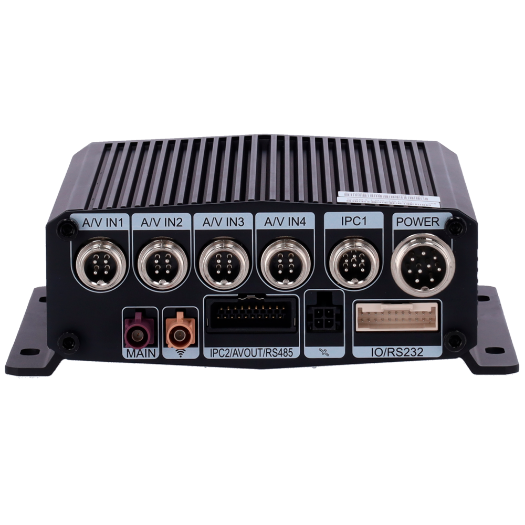 ST-M1N-H0402-GPS4GW-V2 Streamax NVR snimač za ugradnju u vozilo, 4 CH AHD i 1 CH IP / kompresija H.265/H.264 