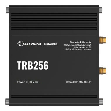 TK-TRB256 Teltonika Gateway 4G Industrial   LTE Cat M1/Cat MB1, NB2/EGPRS (non