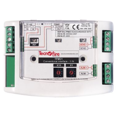 TF-TFMC1, Adresabilni modul 1 konvencionalna zona, Napajanje za konvencionalne optoizolirane senzore