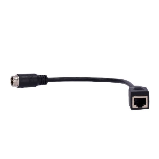 ST-6PINMALE-RJ45, Strimax, Konverzija 6-pin muškog na RJ45 ženski, Duljina 15cm