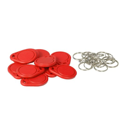 TAG-MF-WR-R, Privjesak za ključeve s mogućnošću prepisivanja u blizini, Identifikacija putem radija, frekvencija