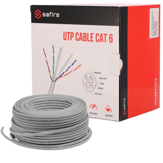 SF-UTP6-100-23AWG-G, Safire UTP kabel UTP kategorije 6, CCA vozača, Promjer 23 AWG