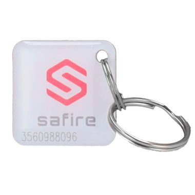 SF-TAG-EM-EPOXY-SQ, Privjesak za ključeve s numeriranim senzorom blizine, Identifikacija putem radija