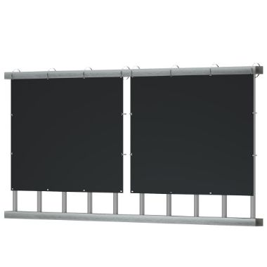 TSOL-ESK400-AIRV, TSUN vertikalni komplet za solarni zrak, 2 lagane ploče 200W