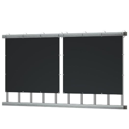 TSOL-ESK400-AIRV, TSUN vertikalni komplet za solarni zrak, 2 lagane ploče 200W