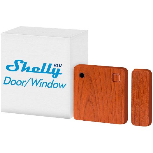 SH-BLU-DOOR-WINDOW-BROWN, Shelly BLU Vrata/Prozor Bijela, Bluetooth, Zahtijeva HUB