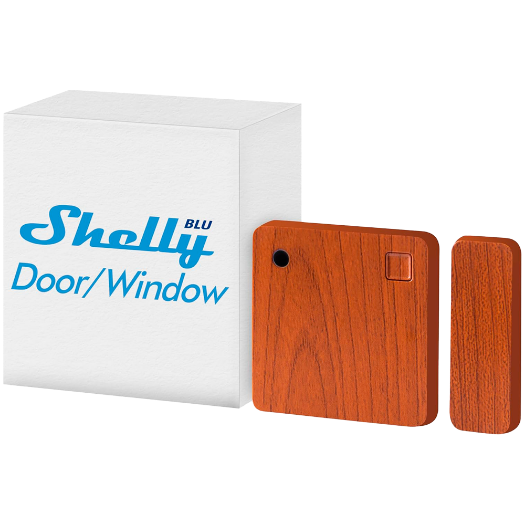 SH-BLU-DOOR-WINDOW-BROWN Shelly BLU Door/Window White    Bluetooth   Requires HUB 