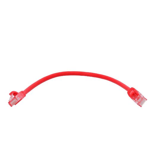 UTP6-H-03R, UTP kabel, Ethernet, RJ45 konektori, Kategorija 6, 0, 3 m, Boja: Crvena