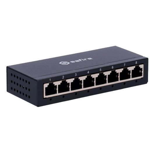 SF-SW08-G-M, Safire Desktop Switch, 8 gigabitnih portova, Brzina 10/100/1000Mbps